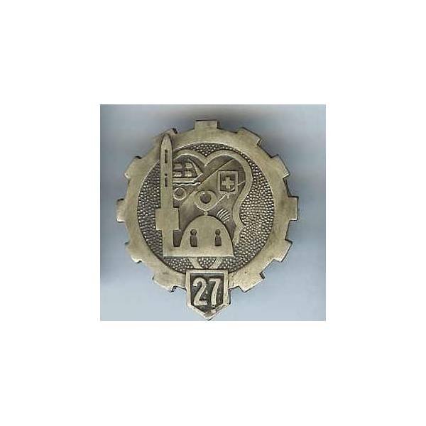 27° Escadron du Train, blason peint
