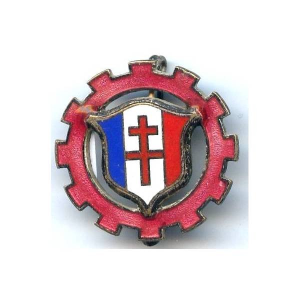 102° Compagnie du Train des FFL , roue rouge