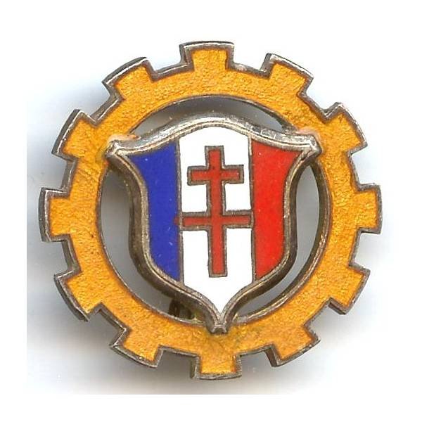 103° Compagnie du Train des FFL , roue orange