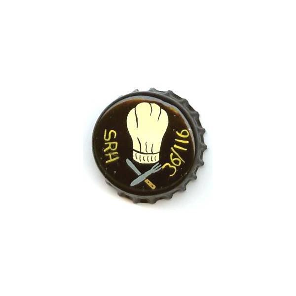 SRH 36 / 116 , peint, à base d'une capsule bière