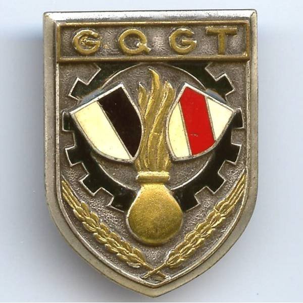 Gpt de Quartier Général de Transit, émail, boléro oblong