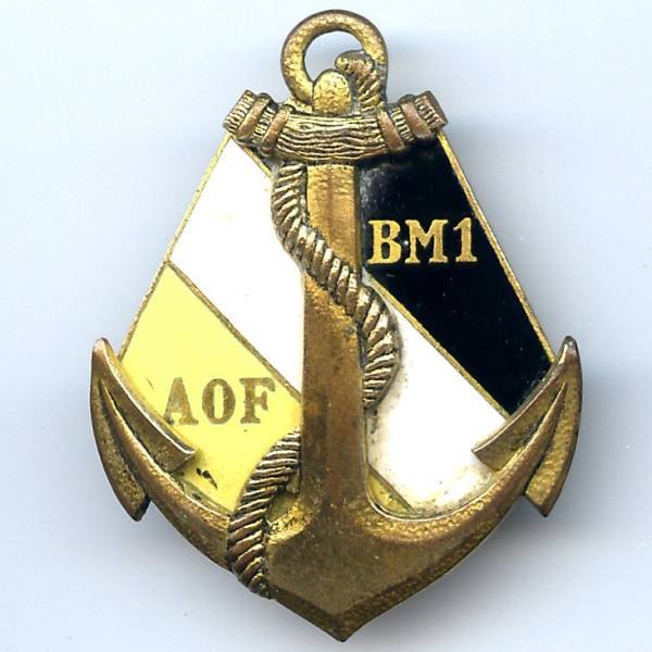 Bataillon de Marche n° 1 AOF