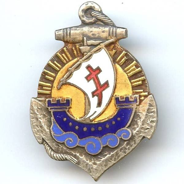 2° Division Coloniale d' Extrême-Orient , émail