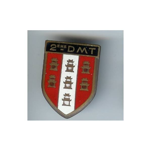 2° DM Tonkin, pagodes émaillées, attache ressoudée