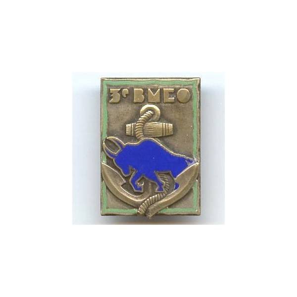 3° Bataillon de Marche en Extrême-Orient , buffle sur ancre