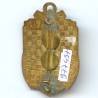 6° Bataillon de Commandement et Services , émail, 2 boléros lisses, attache cassée