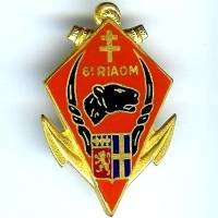 6° Rgt Inter Armes d' Outre Mer, résine