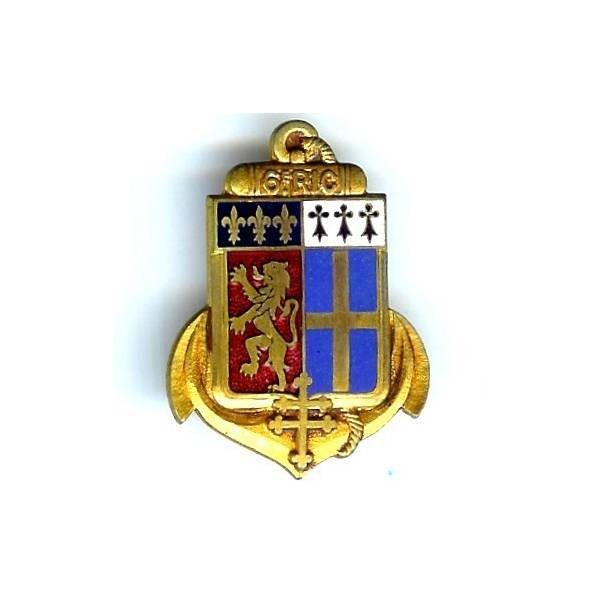 6° RIC, 3 hermines, rouge translucide, Courtois sur boléro