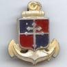 9° Division d'Infanterie Coloniale , aluminium peint, patiné