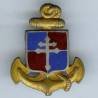 9° Division d'Infanterie Coloniale , émail, D Ber en V