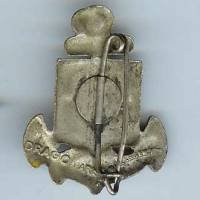 9° Division d'Infanterie Coloniale , émail, D Ber en V