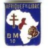 Bataillon de Marche 10 / 1° Division de la France Libre , Afrique Française Libre, 36 mm