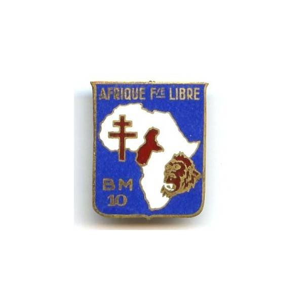 Bataillon de Marche 10 / 1° Division de la France Libre , Afrique Française Libre, 35 mm