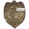 16° Régiment d'Infanterie Coloniale / Brigade Annam-Laos (BAL) , Eléphant argenté, dragon et BAL dorés, 33x42