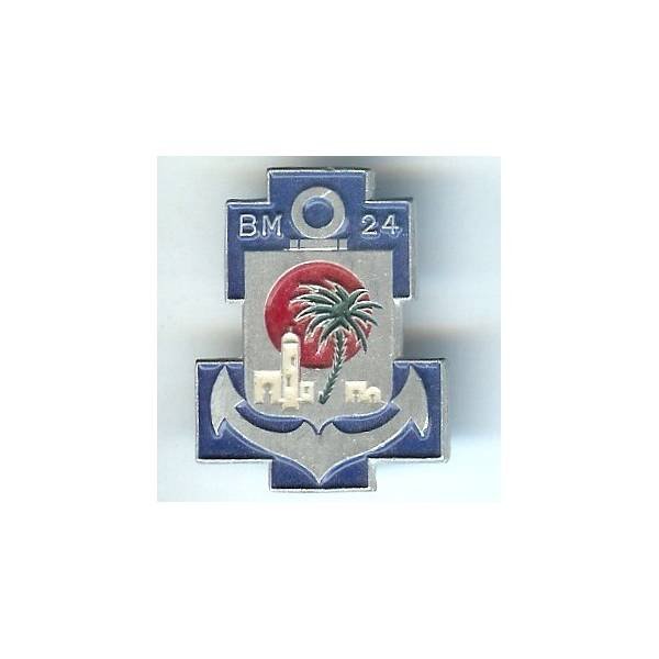 Bataillon de Marche 24 / 1° Division de la France Libre , aluminium peint