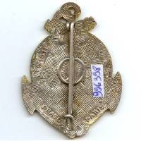 24° Rgt d'Infanterie Coloniale / Centre d'Instruction , émail, dos guilloché argenté, 1 boléro Drago