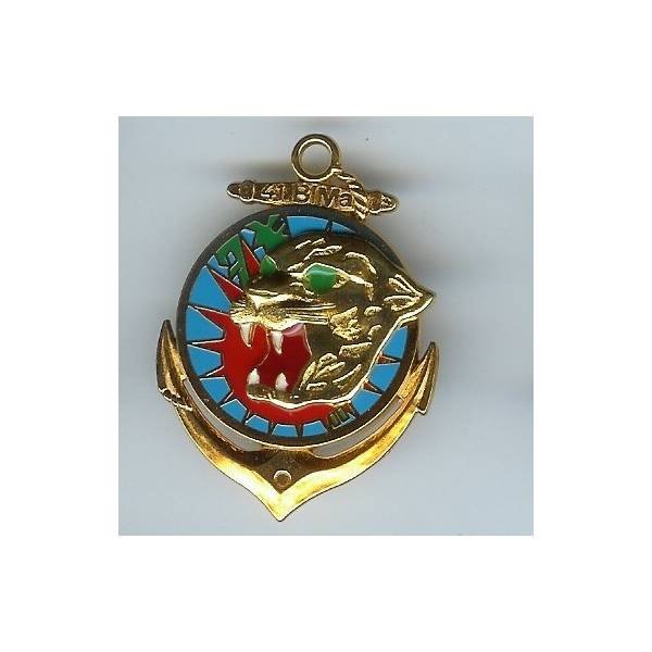 41° Bataillon d' Infanterie de Marine, ancre dorée
