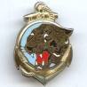 41° Rgt de Mitrailleurs d'Infanterie Coloniale , tête de tigre, résine, retirage