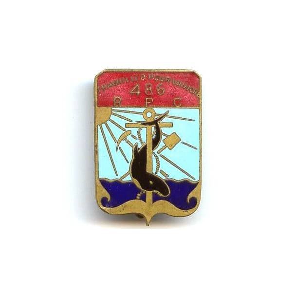 486° Régiment de Pionniers Coloniaux , "travailler pour vaincre", gros boléro lisse, très légère écaille