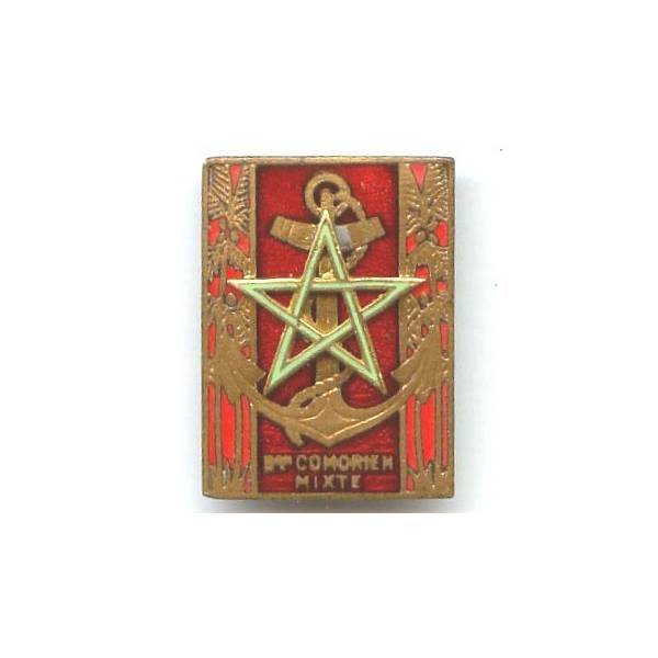 Bataillon Comorien Mixte, dos lisse, 2 boléros Drago