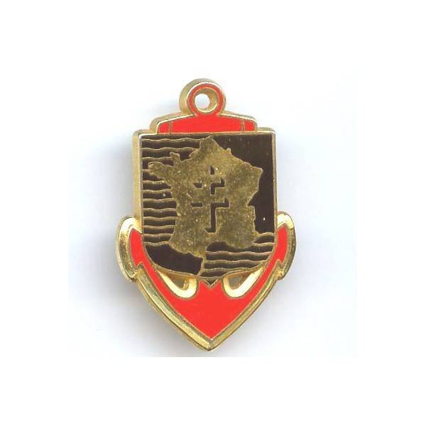 Corps Expéditionnaire Français en Extrême-Orient , sans sigle, amicale, dos "A.C.U.F." attache cassée