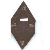 Infanterie Coloniale , losange de bras de 1° classe appelé , tissu