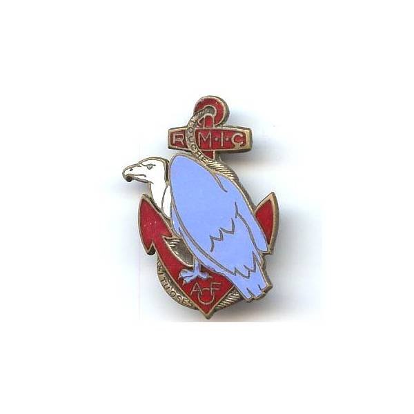 Rgt Mixte d'Infanterie Coloniale AOF vautour bleu, cou blanc