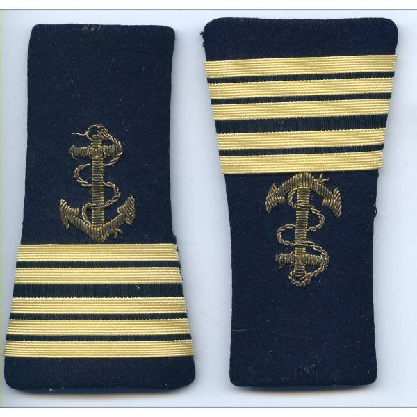 Paires d' épaulettes de Colonel de la Coloniale, canetille