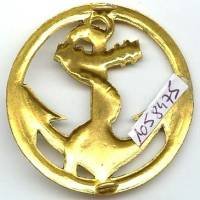 Insigne de bérêt colo, doré