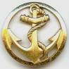 Insigne de bérêt colo, doré, manque 1 anneau