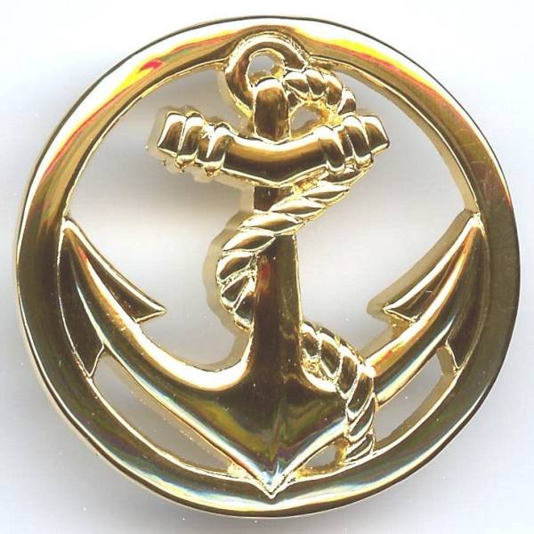 Insigne de bérêt colo, doré