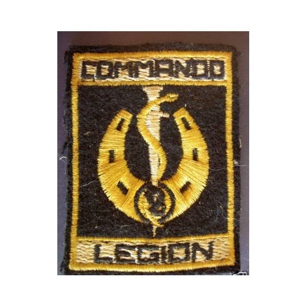 2° Régiment Etranger d'Infanterie / Commando , tissu brodé