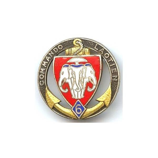 6° Commando Franco-Laotien , éléphants blancs