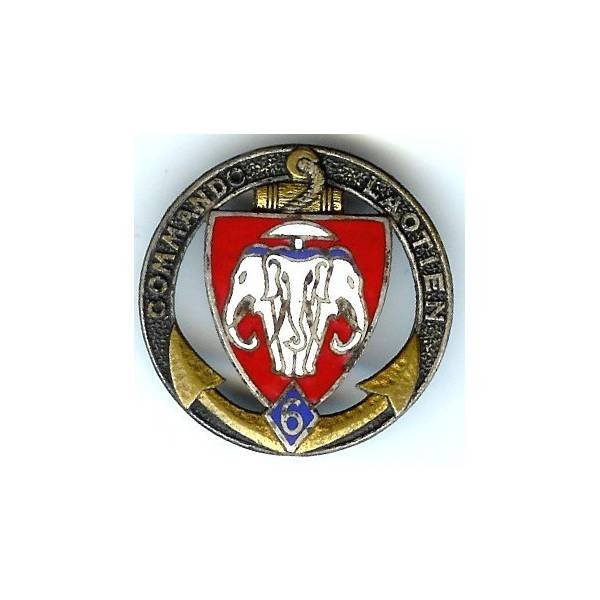 6° Commando Franco-Laotien , éléphants blancs, matriculé 356, patiné
