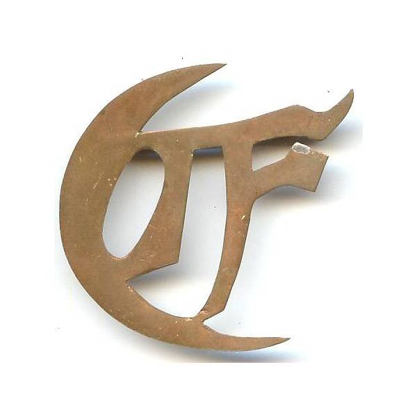 Corps Franc (Unité d' Afrique ?) , cuivre découpé (bulletin S§T 4)