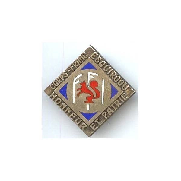 Corps Franc Esquirou , honneur et patrie, écureuil