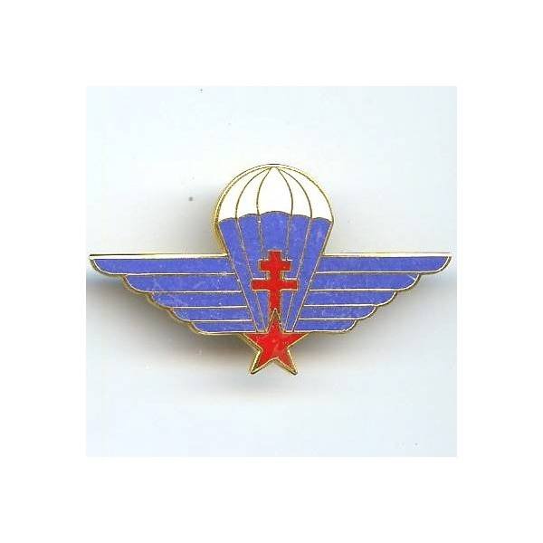 Commandos de France, émail, épingle, anneaux, retirage US