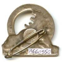 1° Rgt d' Infanterie, dos estampé