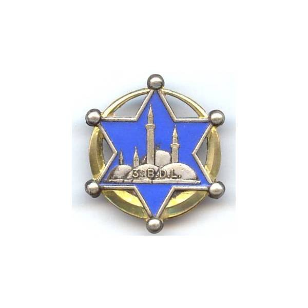 3° Bataillon du Levant , mosquée, évidé, attache à pivot