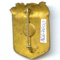 5° Bataillon de Mitrailleurs , grappe de raisins, mitrailleuse au centre, léger éclat