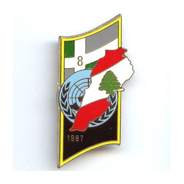 8° Régiment d' Infanterie FINUL 1987, 19° mandat