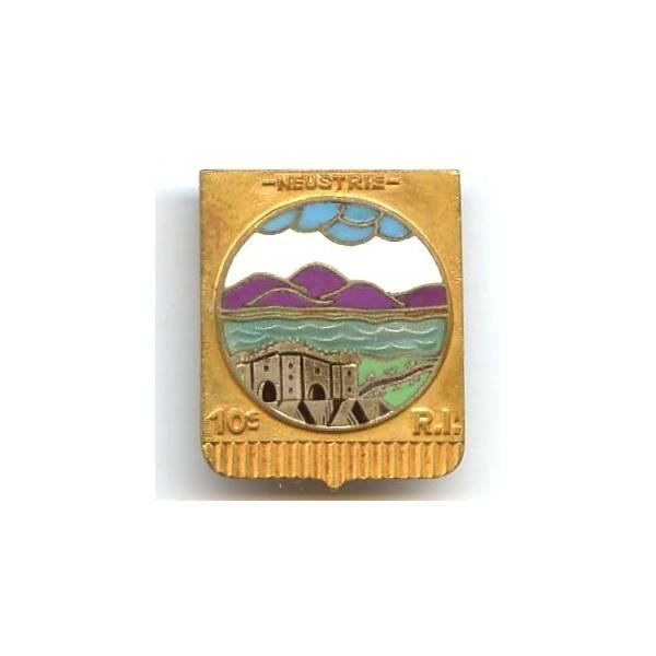 10° Rgt d' Infanterie Neustrie, au dos "Picard Del"