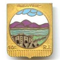10° Rgt d' Infanterie Neustrie, au dos "Picard Del"