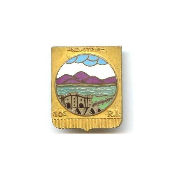 10° Rgt d' Infanterie Neustrie, au dos "Picard Del"