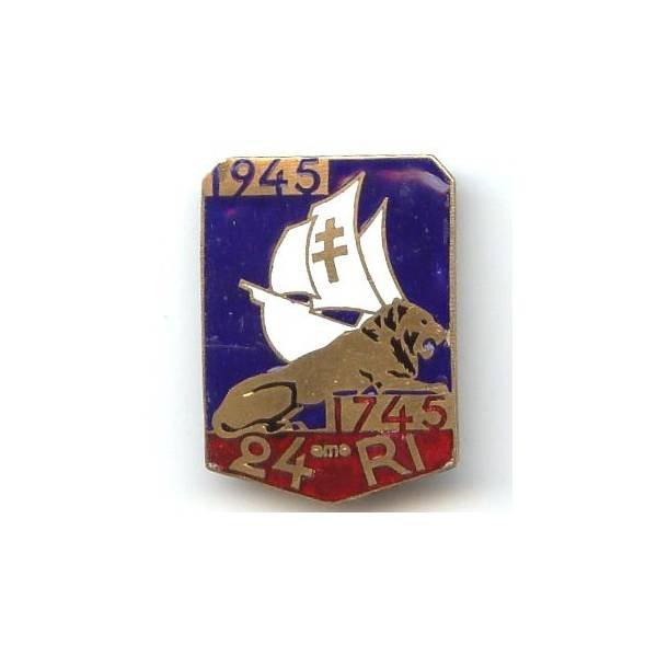 24° Régiment d' Infanterie, 1745-1945