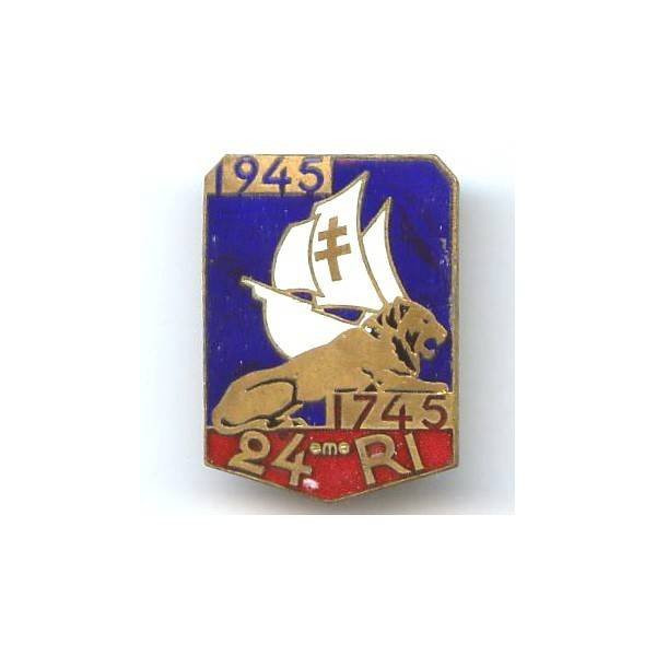 24° Rgt d' Infanterie, 1745-1945, sans attache