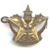 26° Régiment d'Infanterie , fourragère émaillée, listel plat, 1939