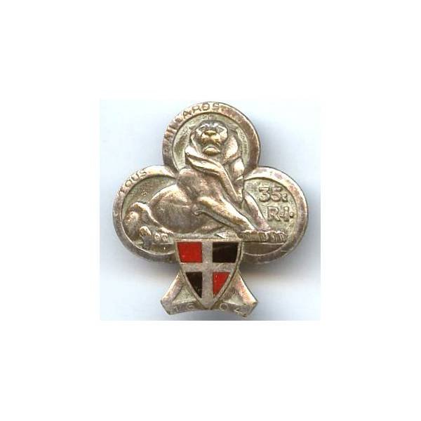 35° Régiment d'Infanterie, dos lisse, 1 boléro Drago