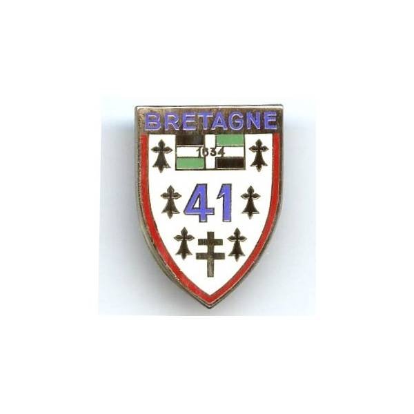 41° Rgt d' Infanterie, Bretagne, résine