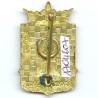 60° Régiment d'Infanterie , as de coeur, émail, dos guilloché, boléro Drago